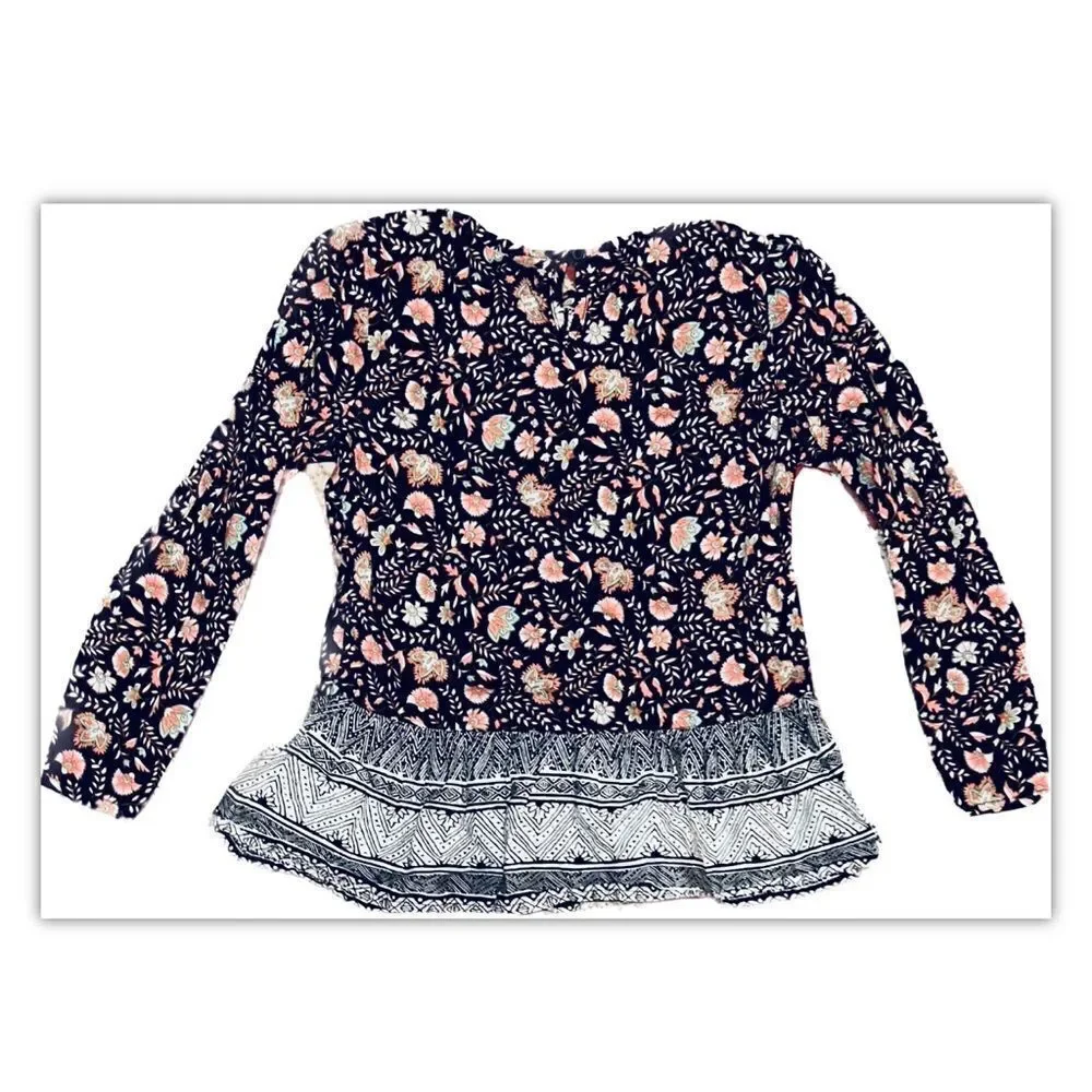 Girls Arizona floral shirt size 6